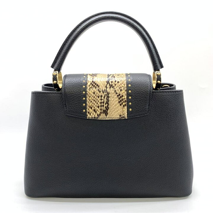 楽天市場】LOUIS VUITTON ルイヴィトン N94220 カプシーヌBB パイソン 