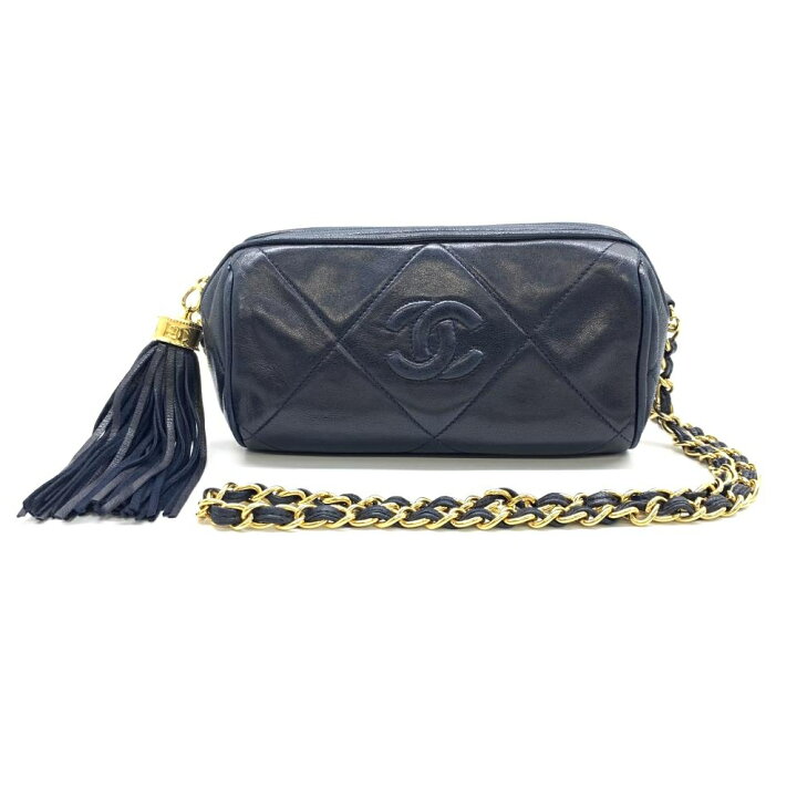 楽天市場】CHANEL シャネル マトラッセ フリンジ ヴィンテージ  