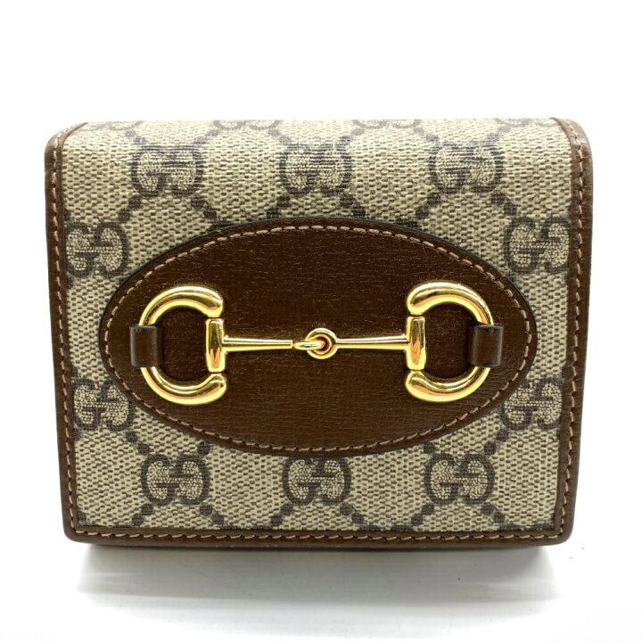 楽天市場】GUCCI グッチ 621891 ホースビット GGスプリーム PVC 二  