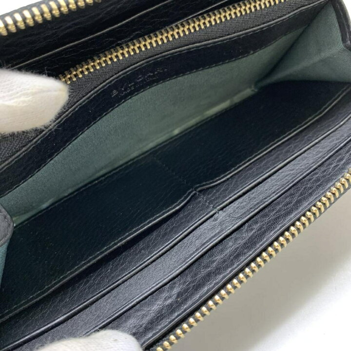 楽天市場】BVLGARI ブルガリ 35961モテーネラウンドファスナー 長財布 