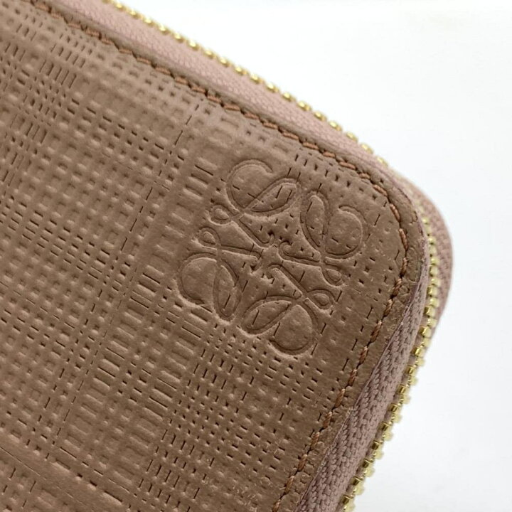 楽天市場】LOEWE ロエベ アナグラム リネン コンパクト ラウンド 