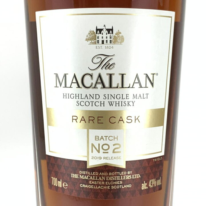 楽天市場】The Macallan ザ マッカラン レアカスク バッチNo.2 2019年 