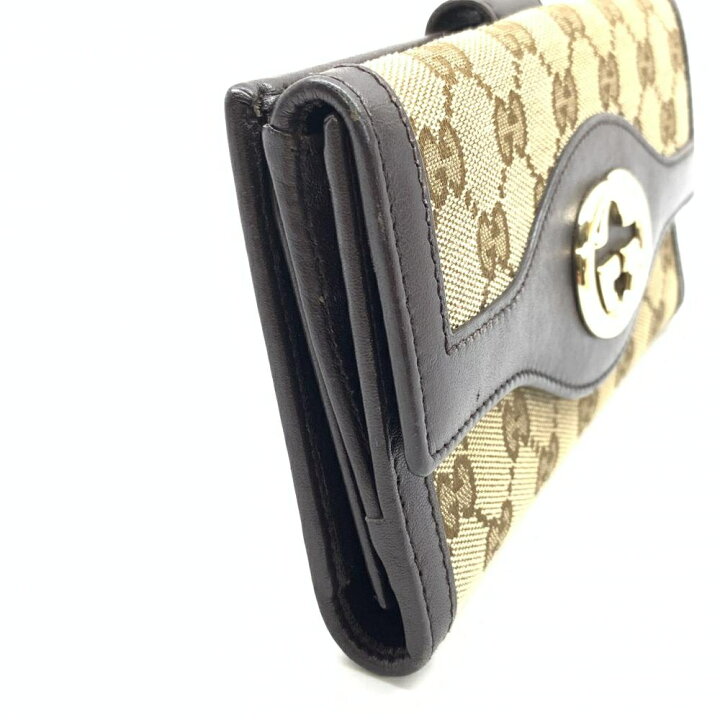 楽天市場】GUCCI グッチ 282426 インターロッキングG 長財布 二つ折り  