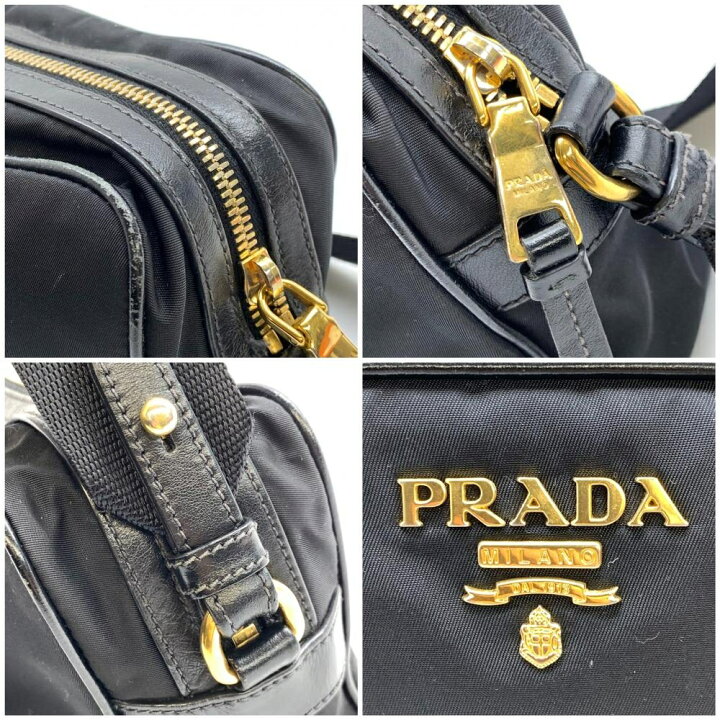 楽天市場】PRADA プラダ 1BH089 ナイロン ショルダーバッグ クロス 