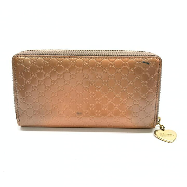 楽天市場】GUCCI グッチ 308260 ラウンドファスナー長財布 メタリック 