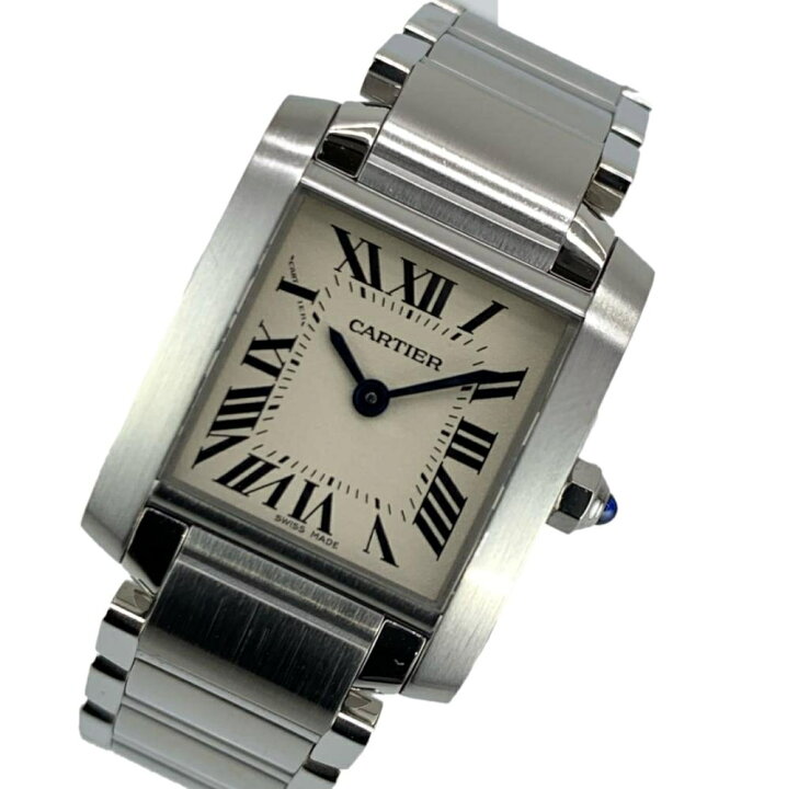 楽天市場】CARTIER カルティエ W51008Q3 タンク フランセーズ SM  