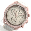 OMEGA×SWATCH オメガスウォッチ SO33P100 MISSION TO VENUS ヴィーナス BIOCERAMIC MOONSWATCH ムーンスウォッチ 42mm クオーツ クロノグラフ 管理YI41107