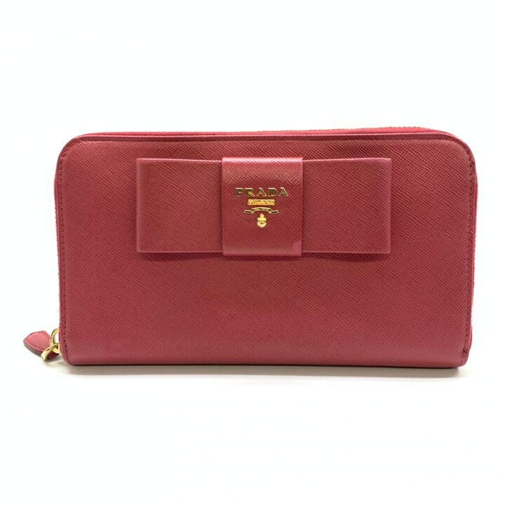 楽天市場】PRADA プラダ 1M0506 ラウンドファスナー 長財布 