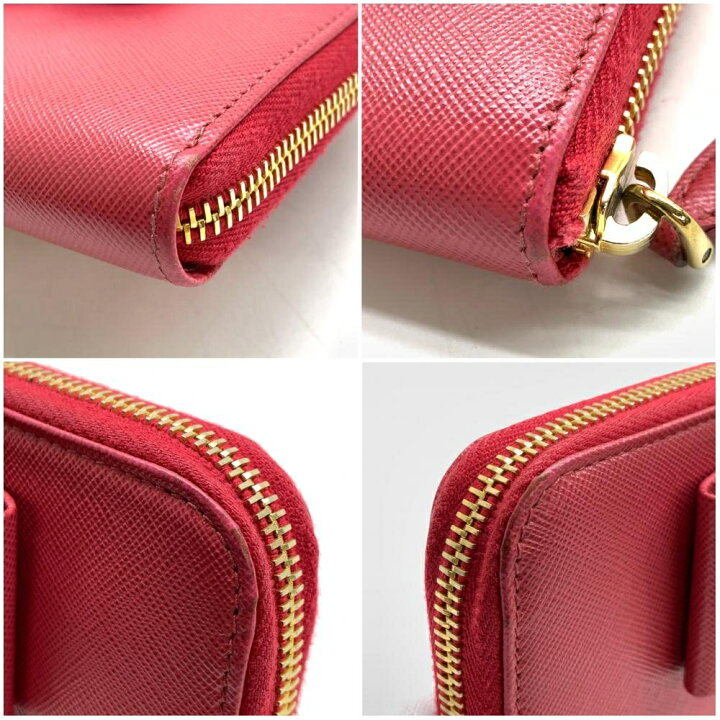 楽天市場】PRADA プラダ 1M0506 ラウンドファスナー 長財布 