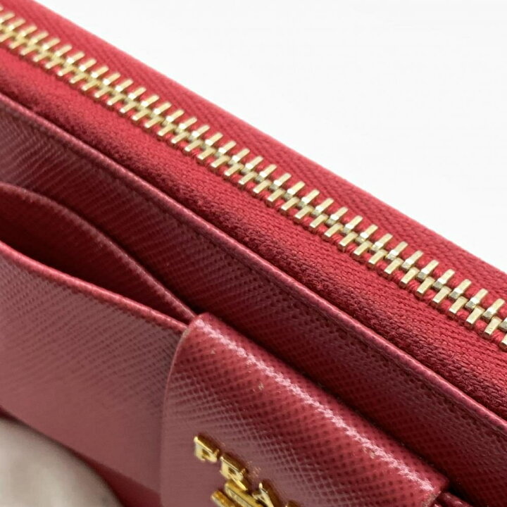 楽天市場】PRADA プラダ 1M0506 ラウンドファスナー 長財布 