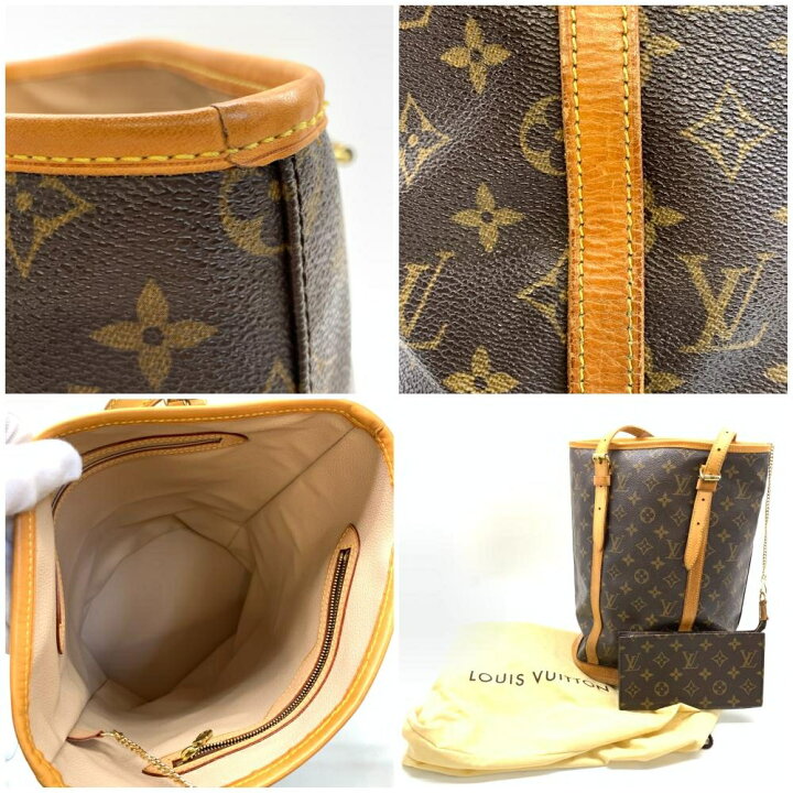 楽天市場】LOUIS VUITTON ルイヴィトン M42236 バケットGM モノグラム 