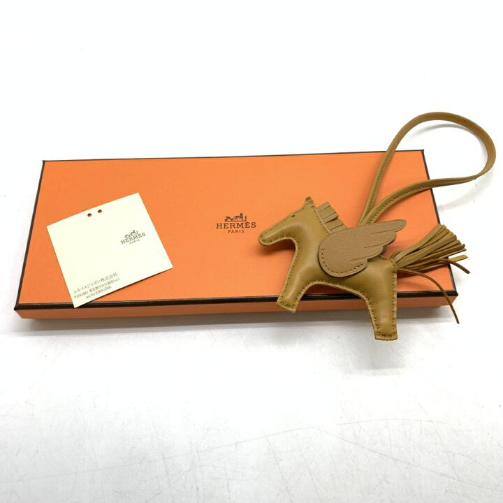 楽天市場】美品 HERMES エルメス ロデオPM セサミ ブラウン系 レザー 