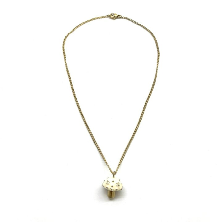 楽天市場】CHANEL シャネル 03S きのこモチーフ ネックレス アクセ 