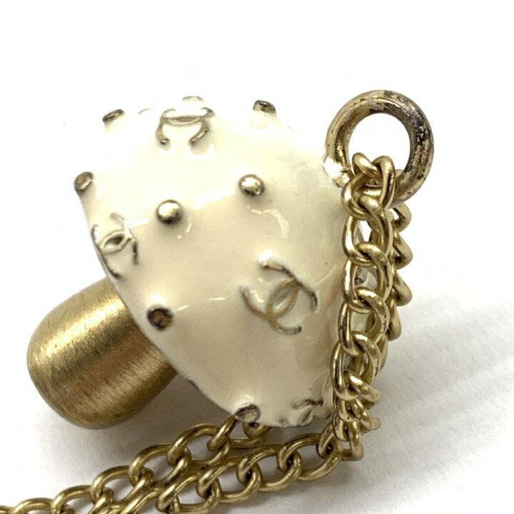楽天市場】CHANEL シャネル 03S きのこモチーフ ネックレス アクセ