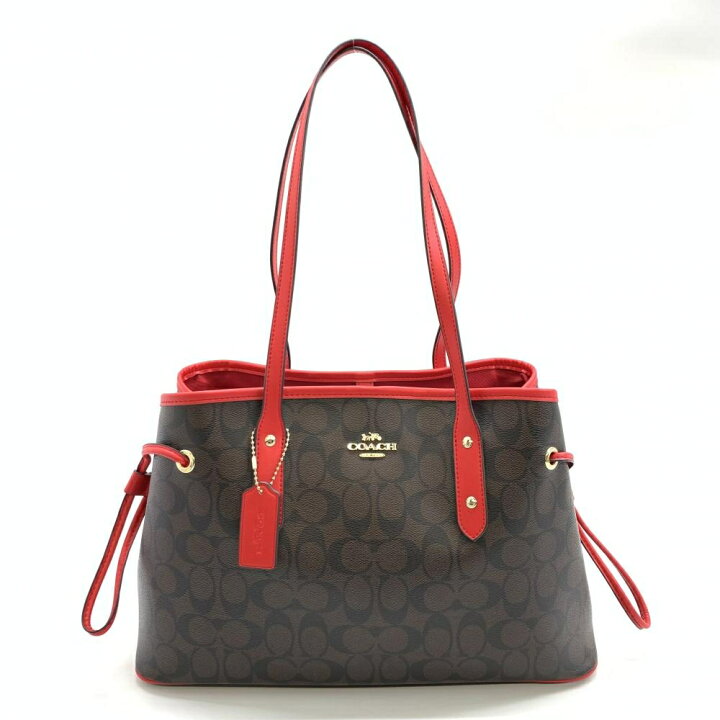 楽天市場】COACH コーチ F57842 シグネチャー トートバッグ ショルダー 