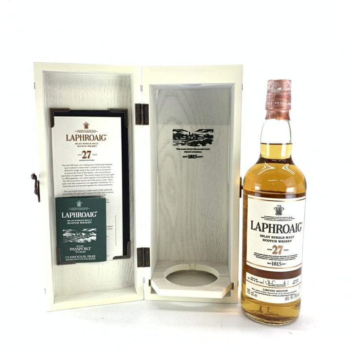 楽天市場】LAPHROAIG ラフロイグ 27年 リミテッドエディション 700ml 