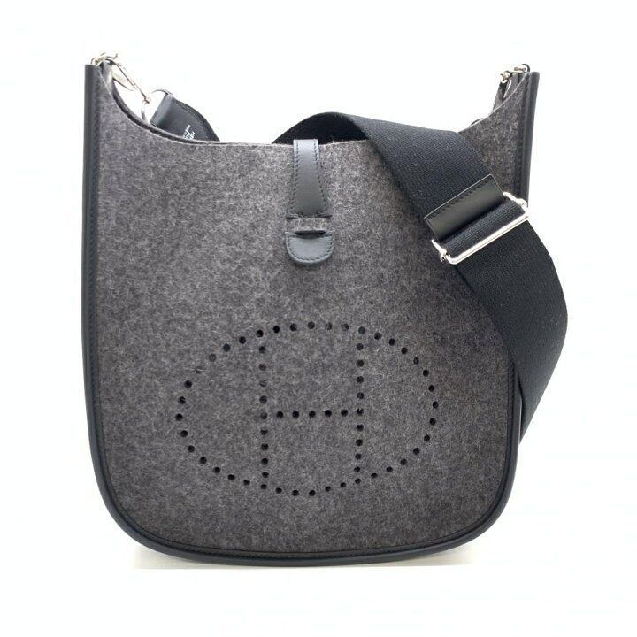 楽天市場】HERMES エルメス エブリンPM フェルト レザー ショルダー 