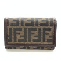 楽天市場】fendi ズッカ柄 二つ折り財布の通販