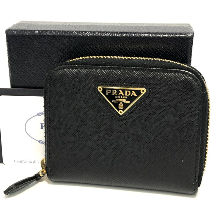 楽天市場】プラダ【PRADA】コインケース 財布 サフィアーノ コンパクト 