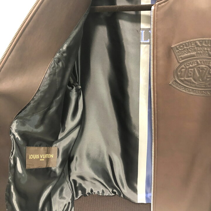 楽天市場】ルイヴィトン【Louis Vuitton】革ジャン モータートランクス 