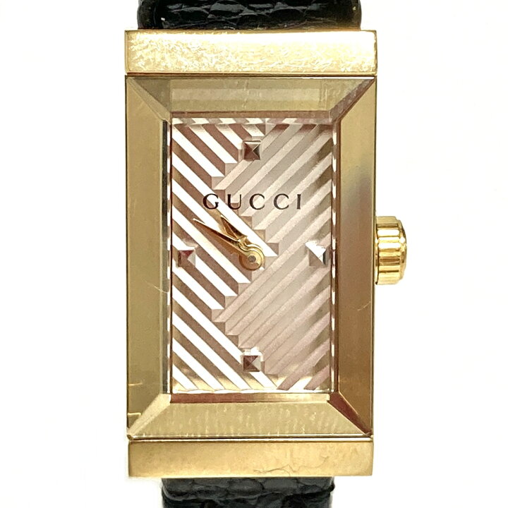 楽天市場】グッチ【GUCCI】 腕時計 147.5 レディース 革ベルト 