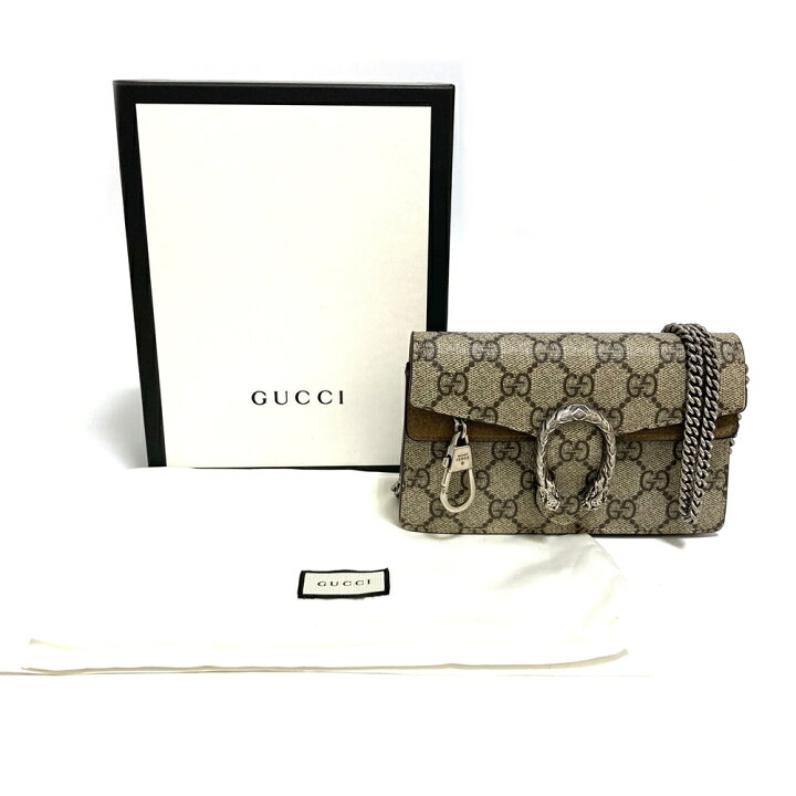 楽天市場】グッチ【GUCCI】デュオニュソス スーパーミニバッグ GG 