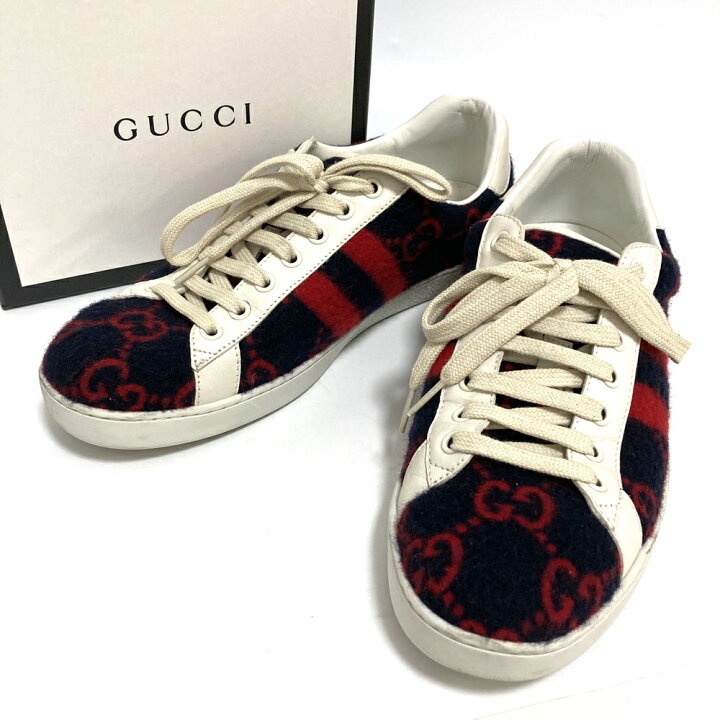 楽天市場】グッチ 【GUCCI】メンズ ローカットスニーカー エース GG  