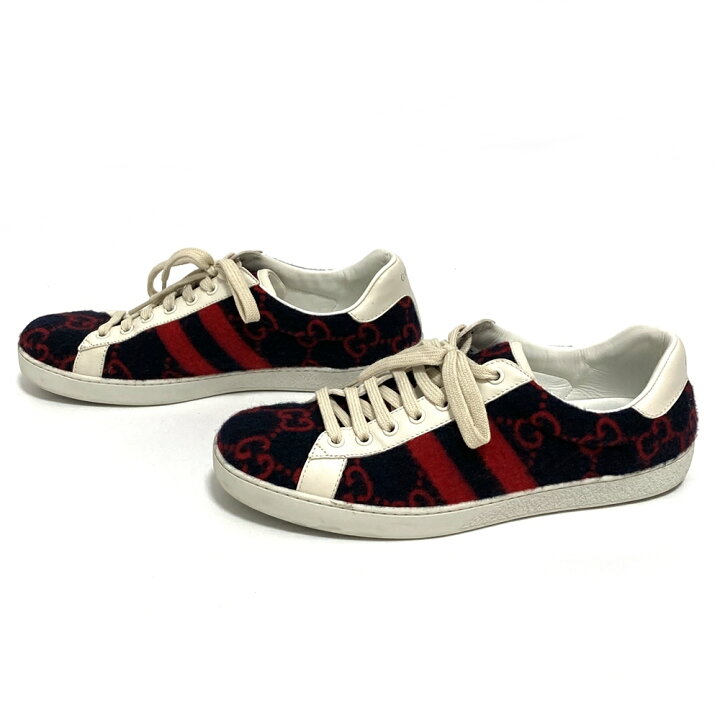 楽天市場】グッチ 【GUCCI】メンズ ローカットスニーカー エース GG 