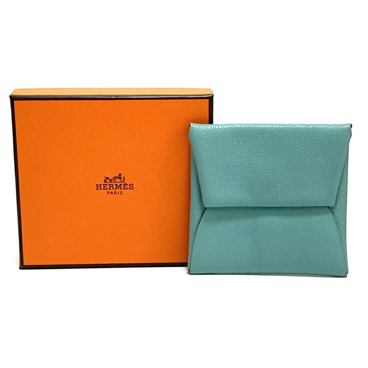 楽天市場】エルメス【Hermes】バスティア ブルーアトール 財布 コイン 