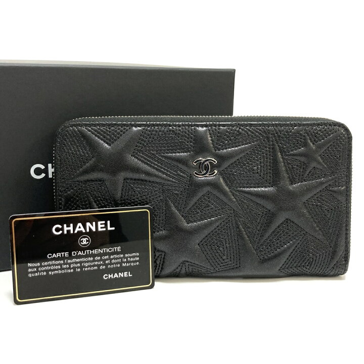 楽天市場】シャネル 【Chanel】ラウンドファスナーウォレット 長財布 