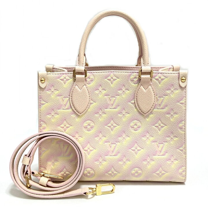 楽天市場】ルイ・ヴィトン【LOUIS VUITTON】オンザゴー PM トート  