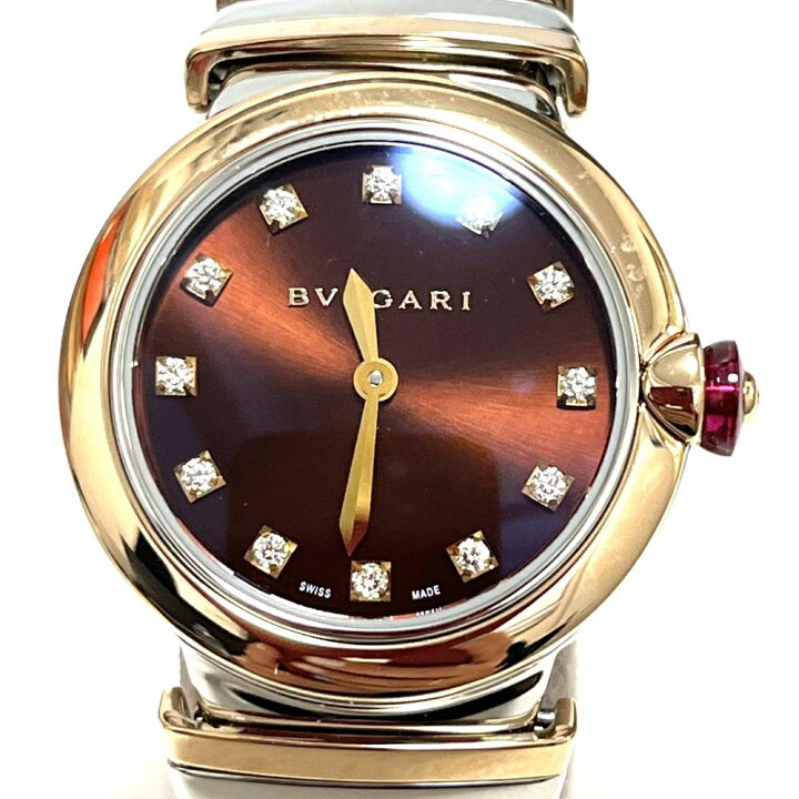 楽天市場】ブルガリ【BVLGARI】ルチェア 102691 LUP28 SG 12Pダイヤ SS 