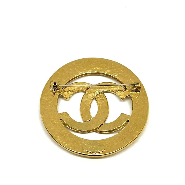 楽天市場】 シャネル【CHANEL】ヴィンテージ ブローチ ゴールド 金 