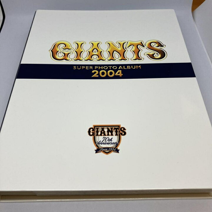 楽天市場】2004 GIANTS SUPER PHOTO ALBUM 読売 巨人 70th Anniversary 