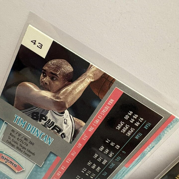 楽天市場】【中古】upper deck fleer NBAカード トレカ TIM DUNCAN 
