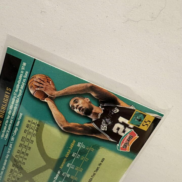 楽天市場】【中古】upper deck fleer NBAカード トレカ TIM DUNCAN 