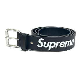 シュプリーム 【Supreme】22SS Repeat Leather Belt リピートレザーベルト ブラック 黒 XL/L　19833