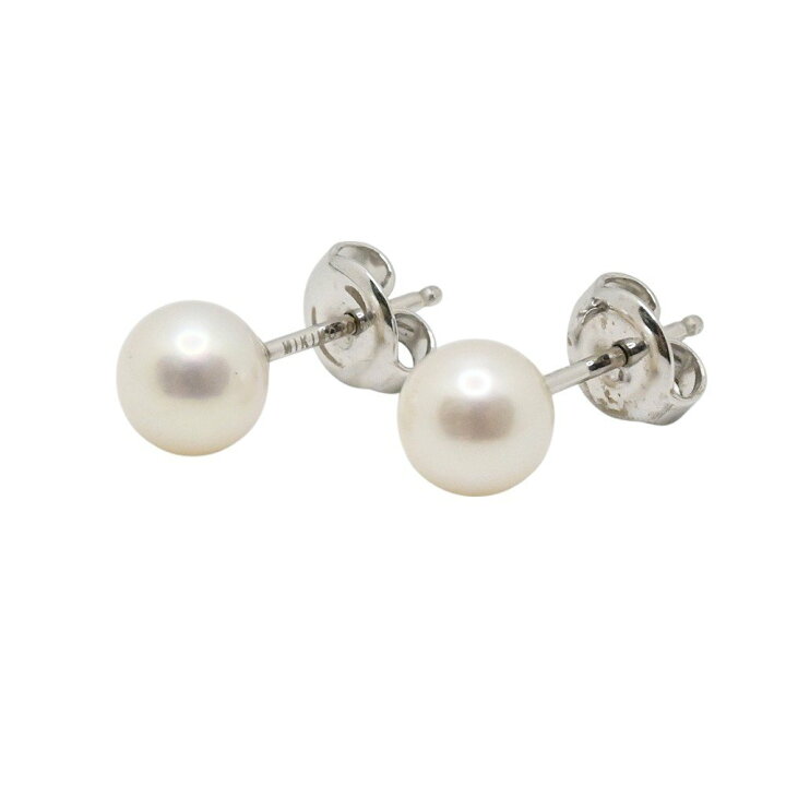 楽天市場】MIKIMOTO【ミキモト】ピアス K18 18金 パール 総重量約1.6g 