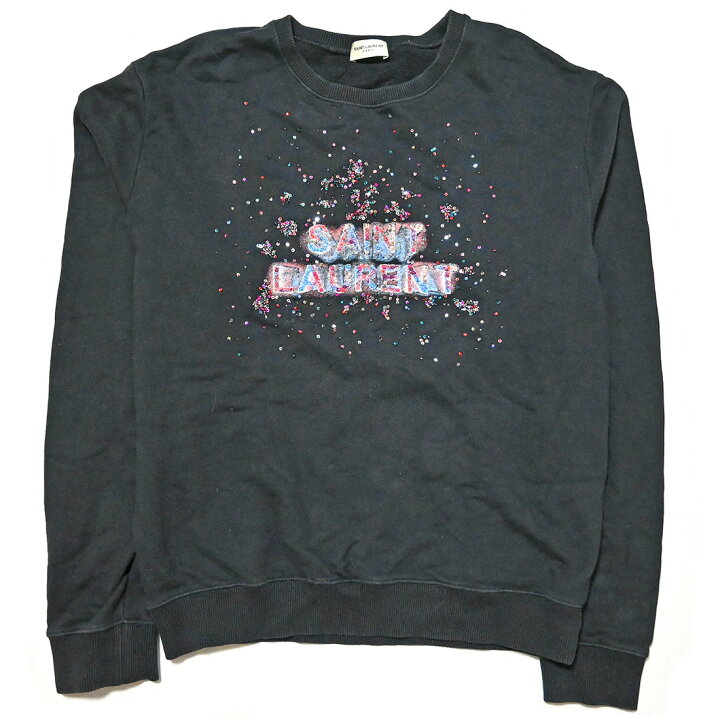 楽天市場】SAINT LAURENT【サンローラン】スパンコールクルーネック 