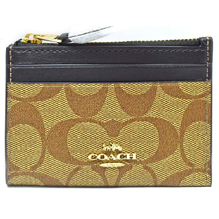 楽天市場】COACH【コーチ】88208 コインケース/パスケース PVC×レザー 