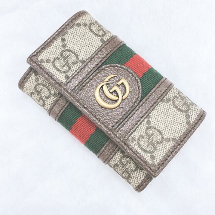 楽天市場】グッチ【GUCCI】603732 GG オフィディア 6連キーケース 