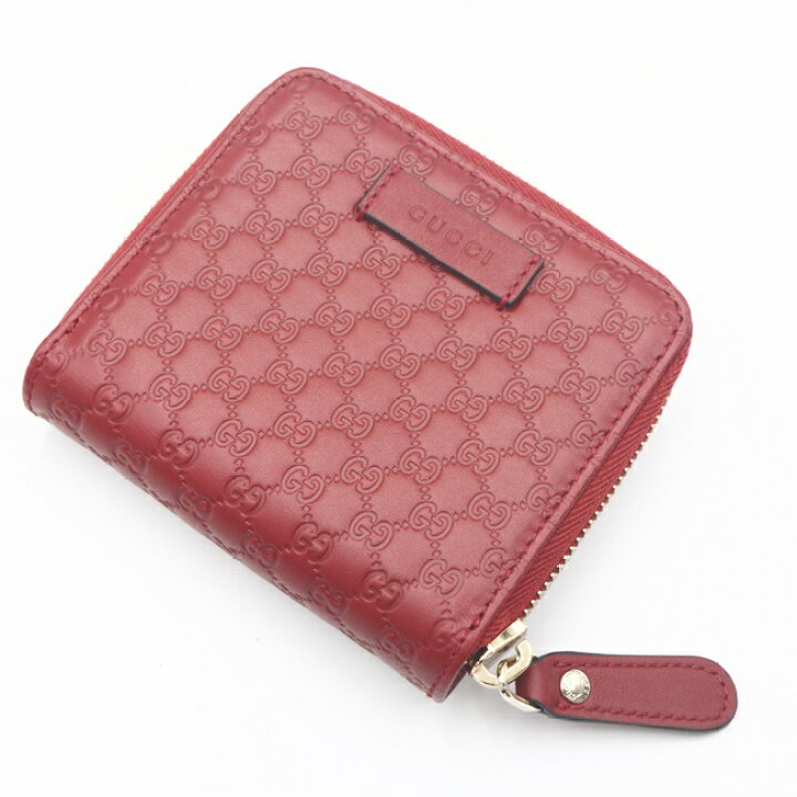楽天市場】グッチ【GUCCI】449395 マイクログッチシマ レザー 二つ折り  