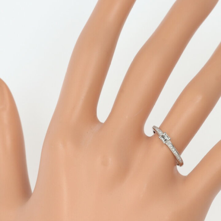 楽天市場】□PT900 ダイヤモンドリング D0.19ct MD0.08ct 約2.0g/約11 