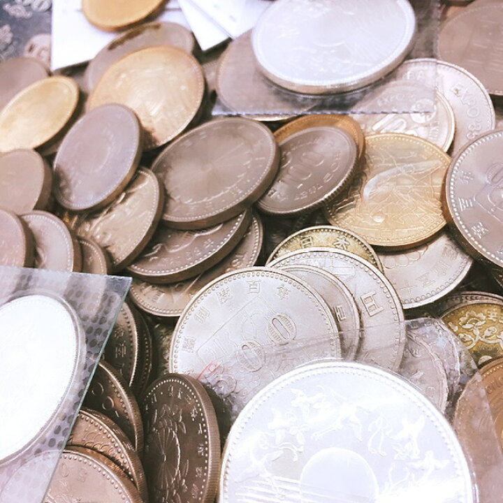 楽天市場】記念硬貨 旧札 25000円分 日本 500円などのアソート 