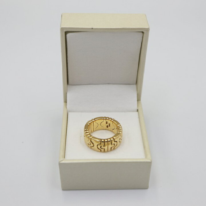 楽天市場】ブルガリ【BVLGARI】K18YG パレンテシ リング/ring 約14.9g 