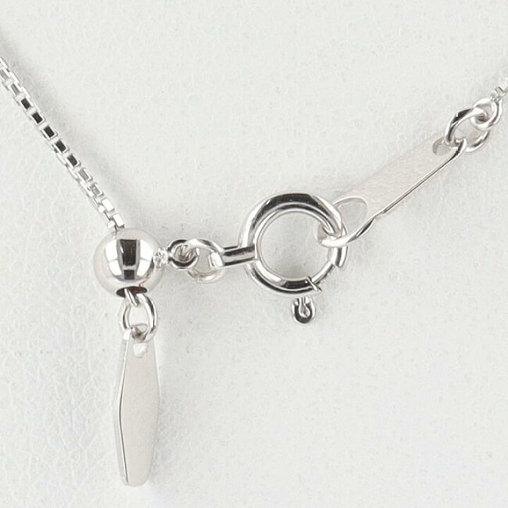 楽天市場】K18WG サファイア付ダイヤモンドネックレス S1.07ct/D0.23ct 