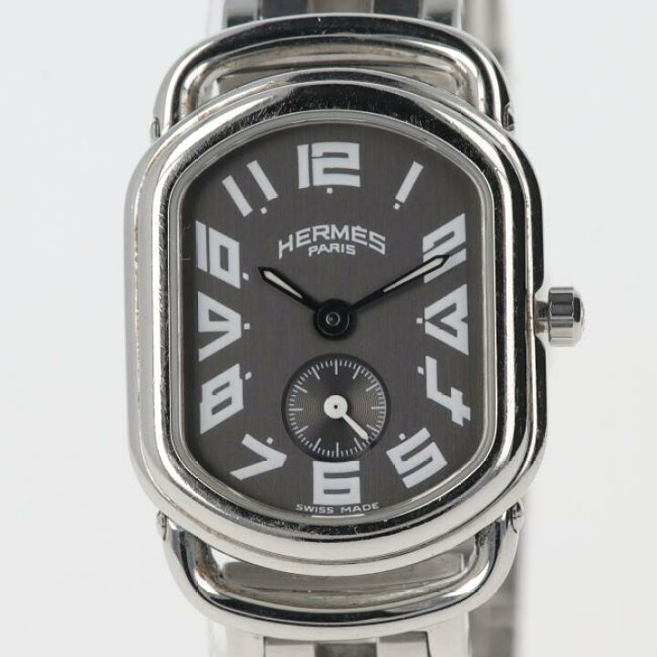 エルメス 時計ラリー コマ HERMES - 稼働 Hermes ラリー 腕時計 