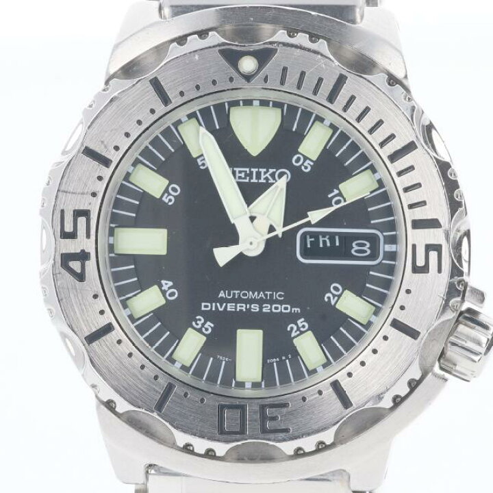 楽天市場】セイコー【SEIKO】7S26-0350 ブラックモンスター ダイバーズ 