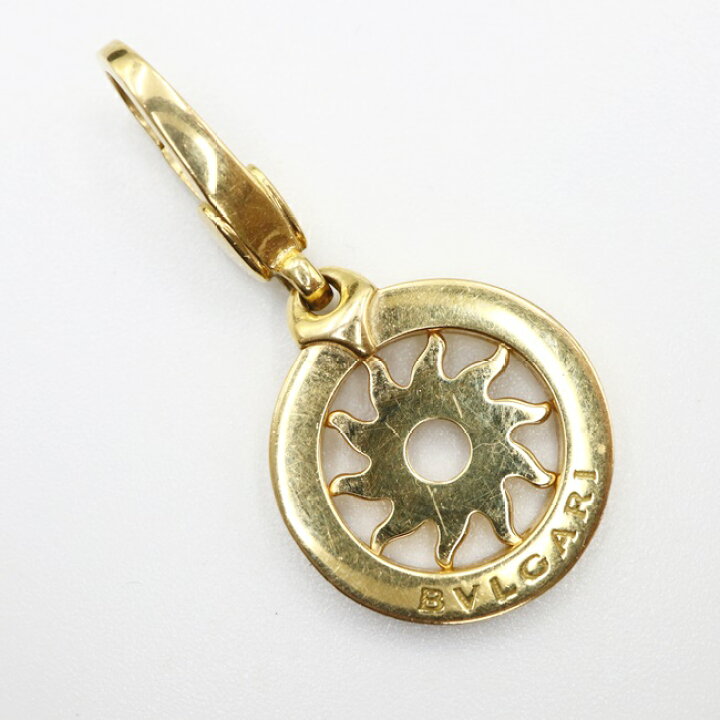 楽天市場】ブルガリ【BVLGARI】K18YG/750 トンドサン ペンダントトップ  