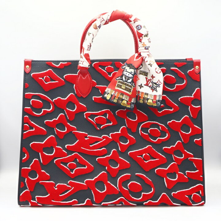 楽天市場】ルイヴィトン【Louis Vuitton】M45562 LVxUF オンザゴー GM 